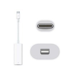 Apple Thunderbolt 3 (USB-C) - Thunderbolt 2