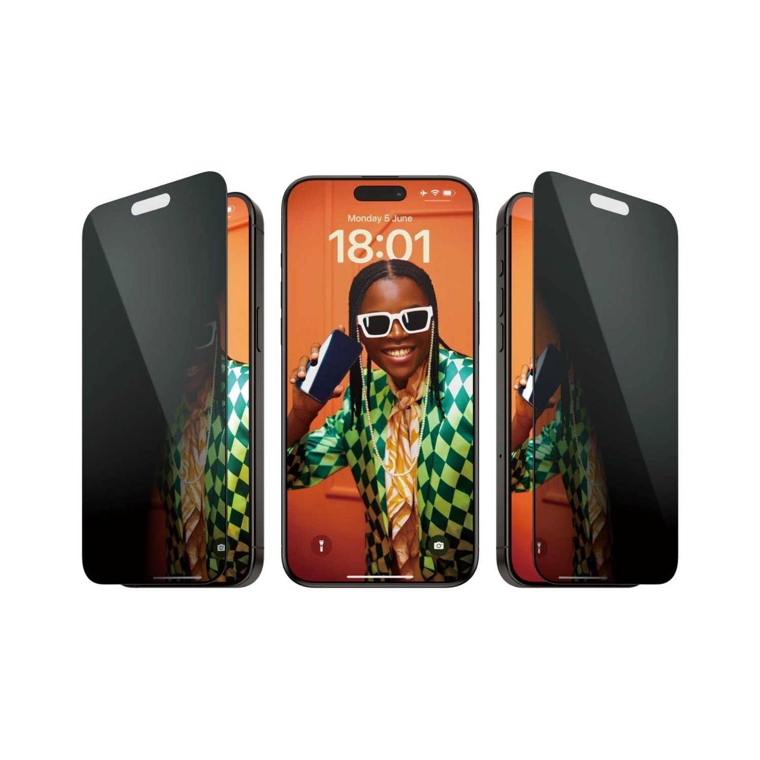 B1175 P2812 / PG APPLE IPHONE 15 PRO MAX UWF PRIVACY - Image 2